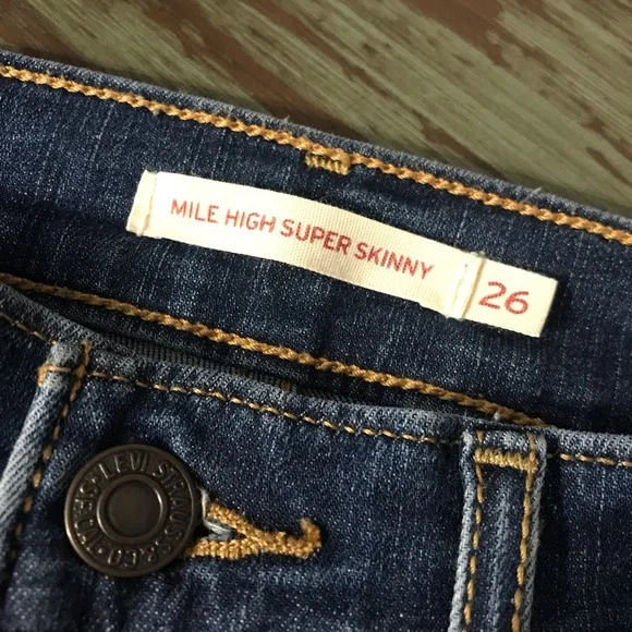 Levi’s Mile High Super Skinny jeans - Picture 7 of 11